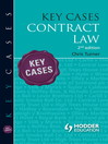 Key Cases (eBook): Contract Law